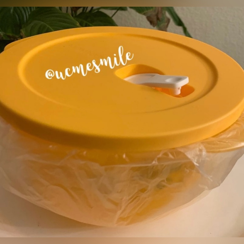 Tupperware CrystalWave Round Bowl Container Set (2) - Picture 2 of 3